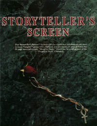 Vampire Storyteller&#39;s Screen (1st edition)