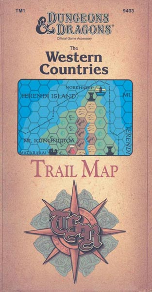 TM1 The Western Countries Trail Map