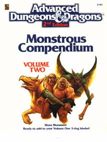 MC2 Monstrous Compendium Volume Two