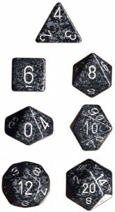 Speckled Polyhedral Ninja 7-Die Set