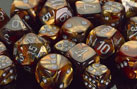 Lustrous™ Polyhedral Gold/silver 7-Die Set
