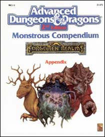 MC11 Forgotten Realms Monstrous Compendium (no outer folder)