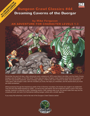 DCC #44: Dreaming Caverns of the Duergar