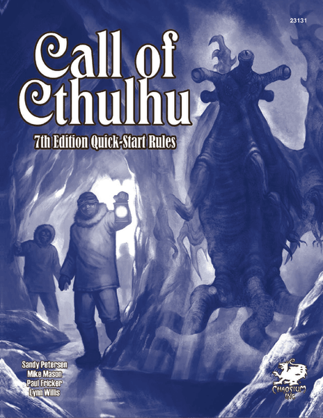 Call of Cthulhu Seventh Edition Quick-Start Rules