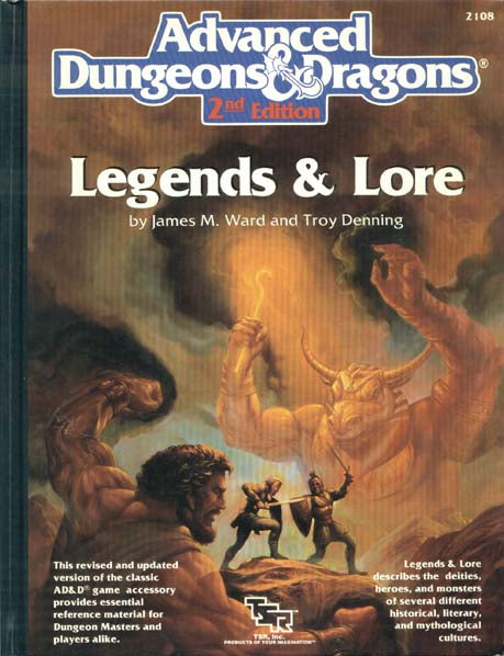 Legends &amp; Lore 2nd edition