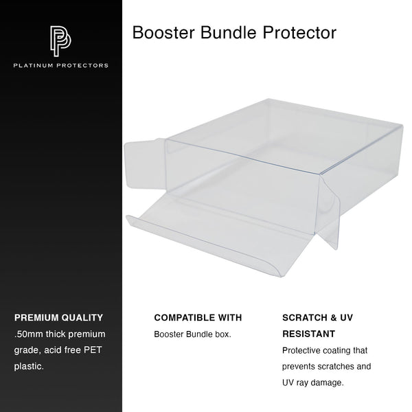 booster box protectors Pokemon Booster Box Protector / Case Premium 0.5mm Thickness – grailguard
