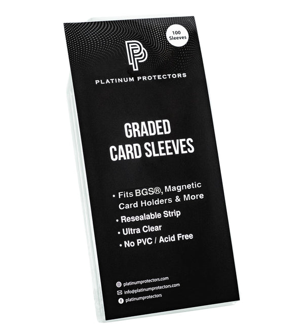 Platinum Protectors BGS Graded Card Sleeves with Resealable Strip