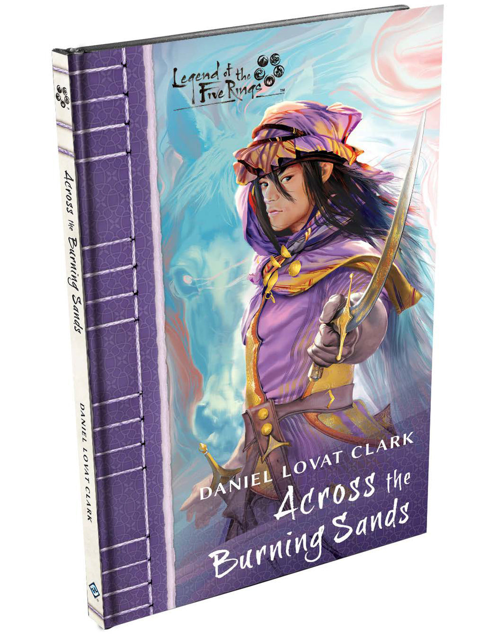 Across the Burning Sands novel