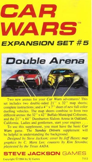 Car Wars Expansion Set #5 - Double Arena