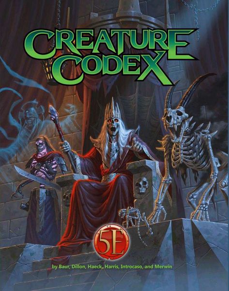 Creature Codex (5E)