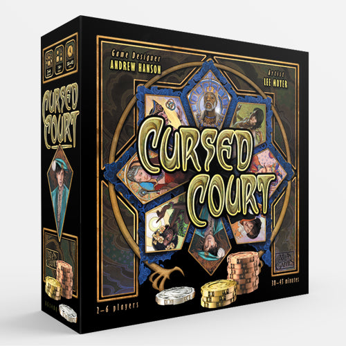 Cursed Court - A Board Game of Bidding & Bluffing