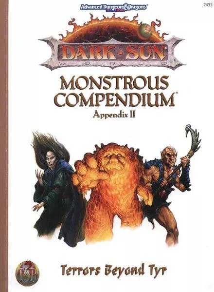 Dark Sun Monstrous Compendium Appendix II