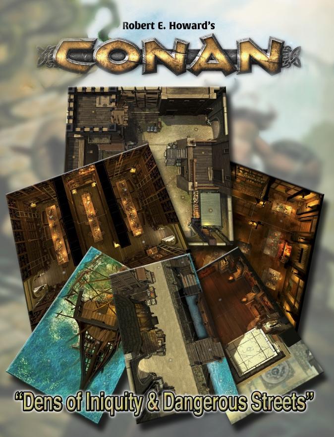 Conan: Dens of Iniquity &amp; Streets of Terror Tile Set