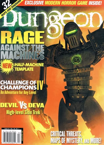 Dungeon Magazine #91