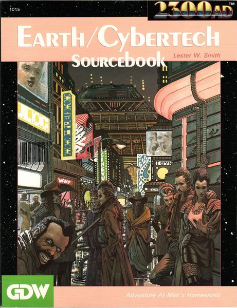 Earth/Cybertech Sourcebook