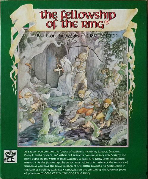 The Fellowship of the Ring boardgame