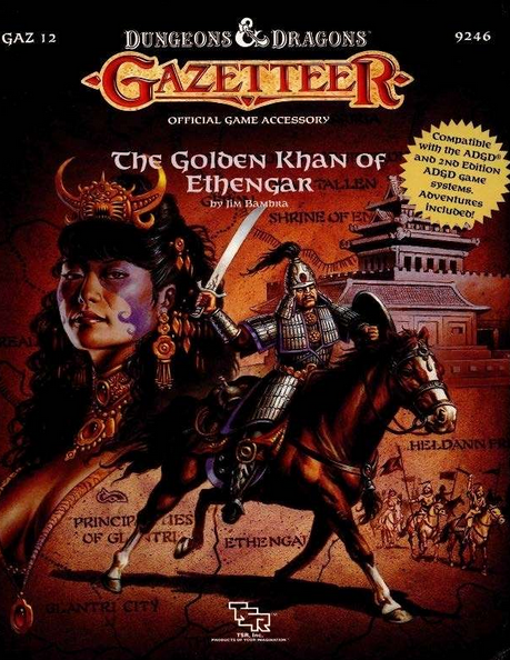 Gaz #12 The Golden Khan of Ethengar
