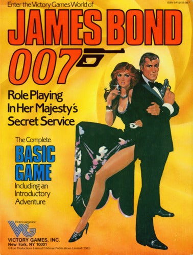 James Bond RPG softcover