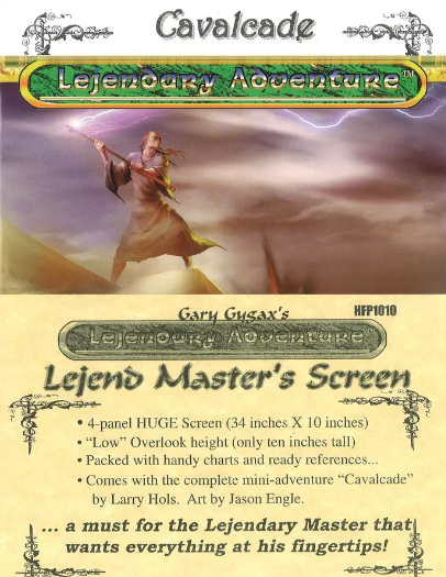 Lejend Master&#39;s Screen
