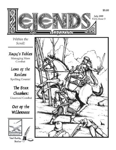 Lejends Magazine Vol. 1, Issue 3