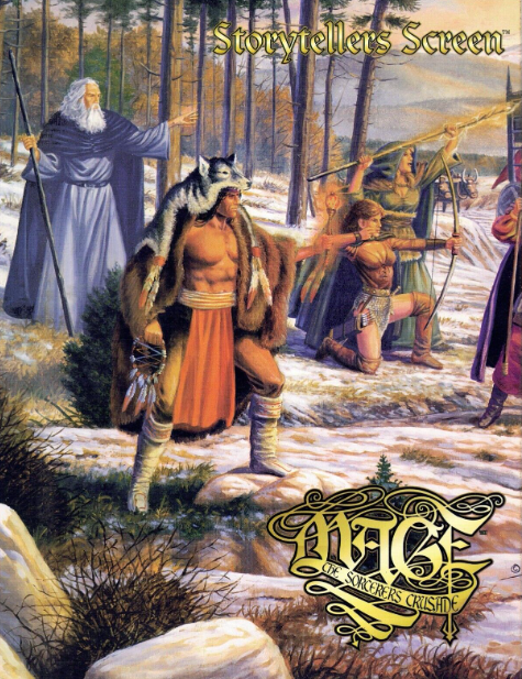 Mage: The Sorcerers Crusade Storytellers Screen &amp; Crusade Lore