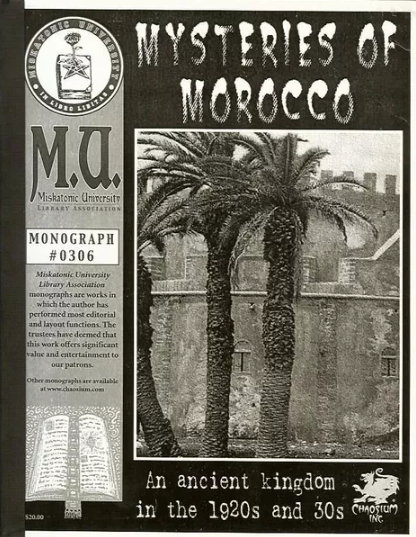 Monograph #0306 - Mysteries of Morocco