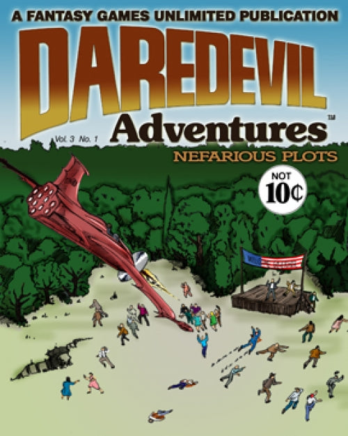 Daredevils RPG: Nefarious Plots