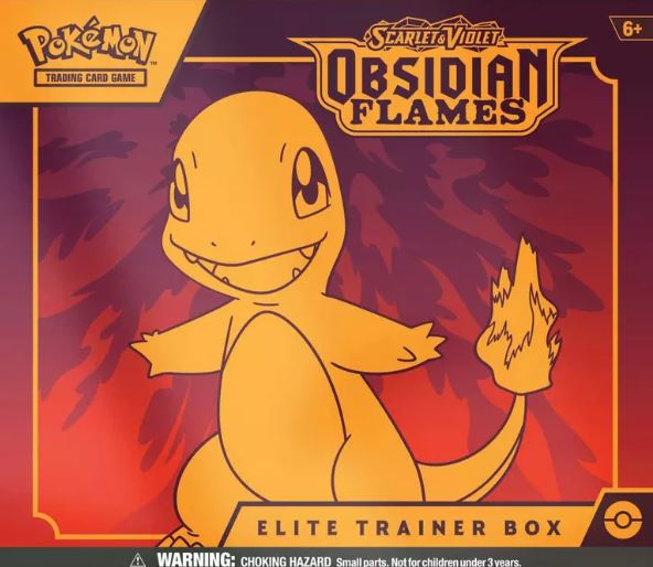 Pokemon: Scarlet &amp; Violet Obsidian Flames Elite Trainer Box