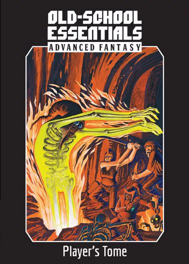 Old-School Essentials Advanced Fantasy Player&#39;s Tome