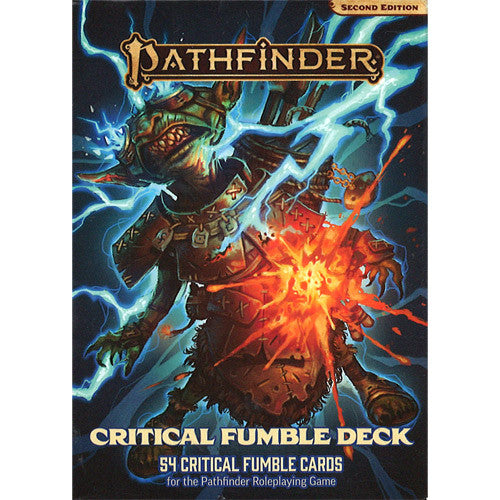 Pathfinder 2 Critical Fumble Deck