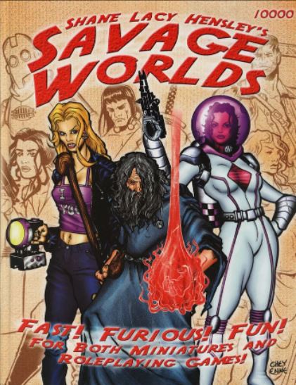Savage Worlds RPG 1st edition