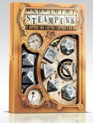 Metal Dice Set: Steampunk