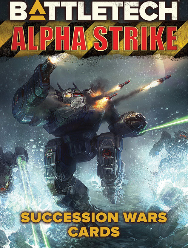 Alpha Strike: Succession Wars Cards