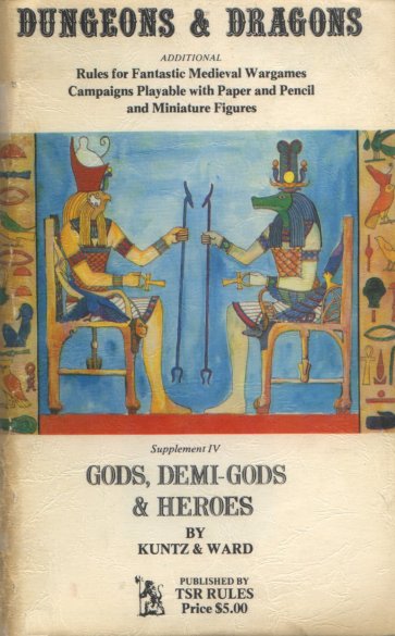 Supplement IV Gods, Demi-gods &amp; Heroes