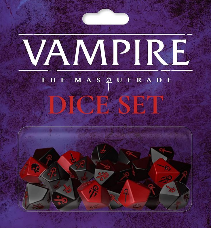Vampire the Masquerade Dice Set
