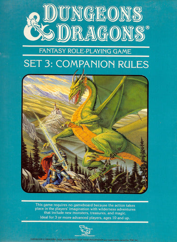 D&amp;D Set 3: Companion Rules