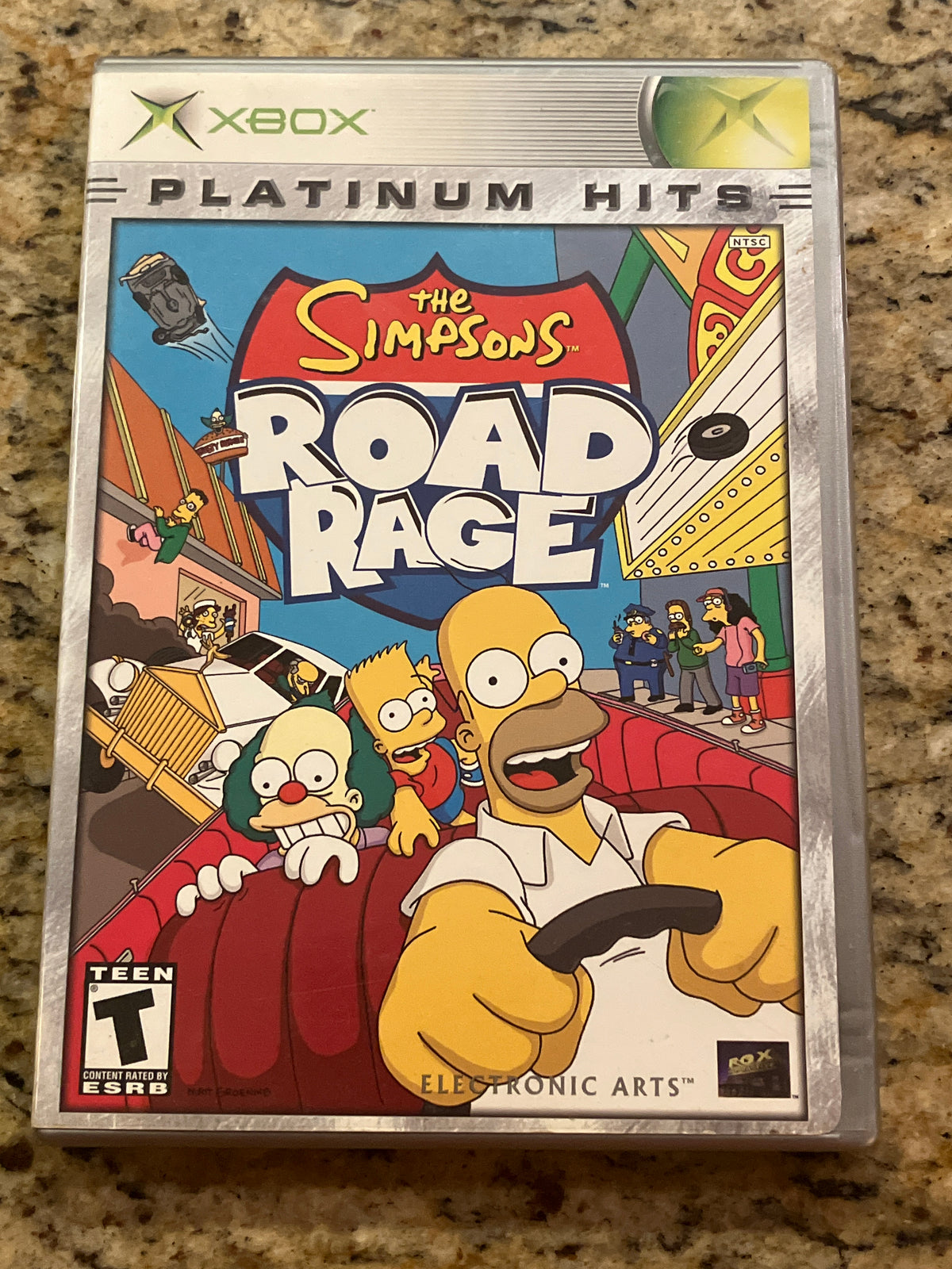 The Simpson's Road Rage - Platinum Hits (XBox)