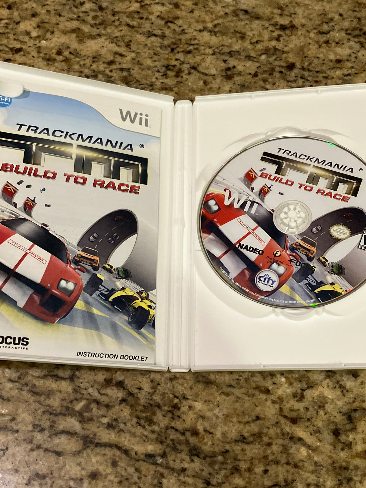 Trackmania - Build to Race (Wii)