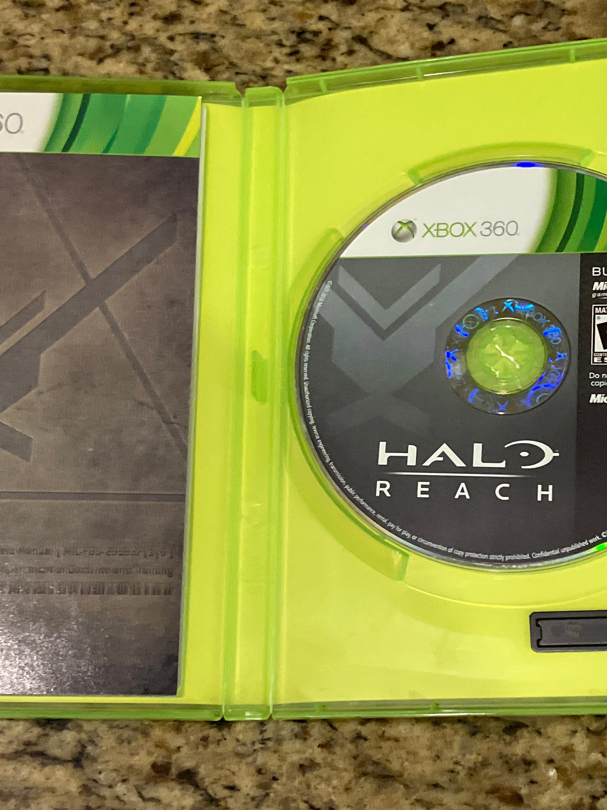 HALO Reach (XBox 360)