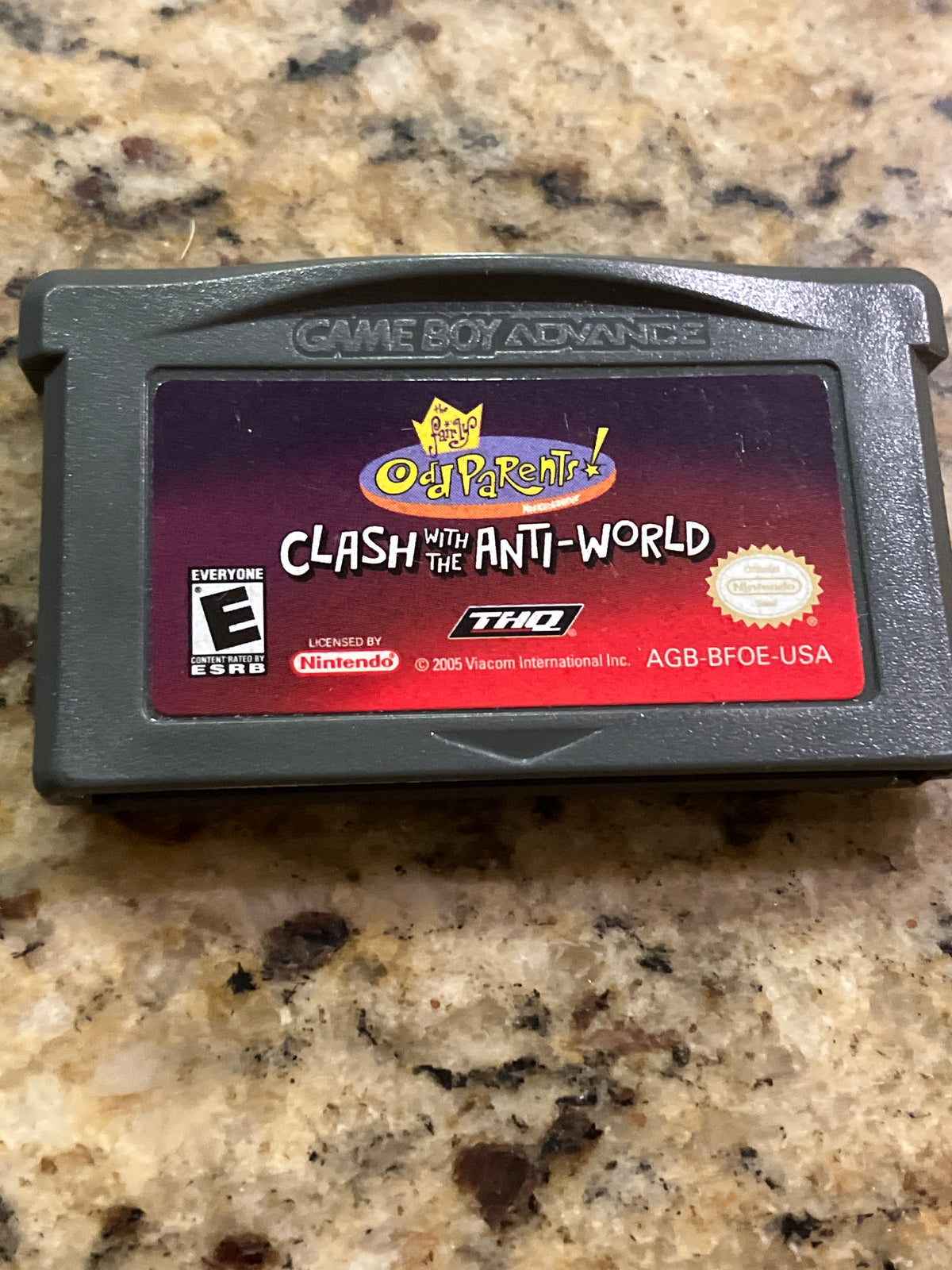 Fairly Odd Parents: Clash with the Anti-World (GameBoy Advance)