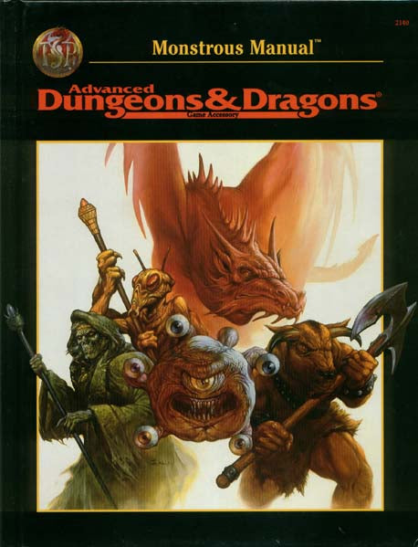 Monstrous Manual (black cover)