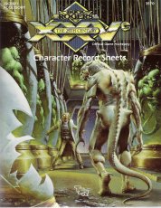 Buck Rogers Character Record Sheets