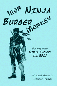 Iron Ninja Burger Monkey