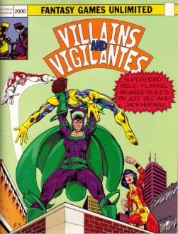 Villains &amp; Vigilantes rulebook