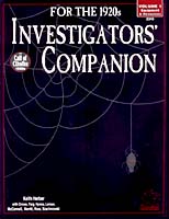 1920's Investigator's Companion Vol. 1