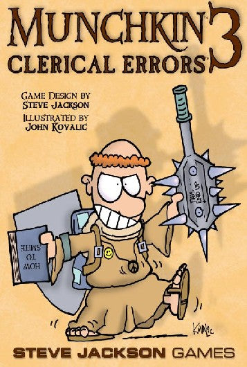 Munchkin 3: Clerical Errors (revised)