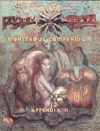 Planescape Monstrous Compendium Appendix II