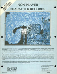 Non-Player Character Records