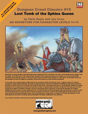 DCC #15: Lost Tomb of the Sphinx Queen