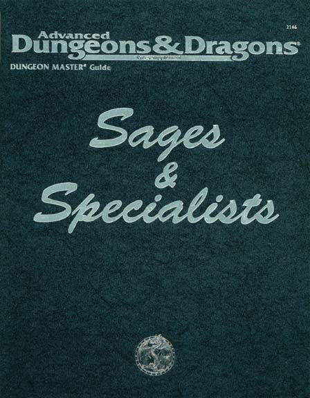 Sages &amp; Specialists